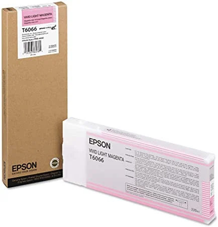 Epson T606 UltraChrome K3 Ink Cartridge 220ml - Light Magenta