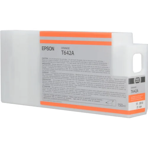 Epson T642 UltraChrome HDR Ink Cartridge 150ml - Orange