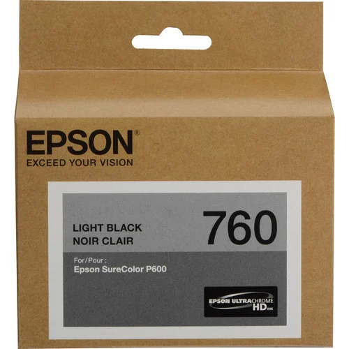 Epson T760 UltraChrome HD Ink Cartridge - Light Black