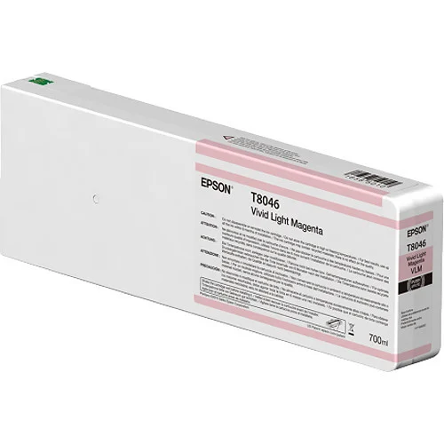 Epson T804 UltraChrome HD Ink Cartridge 700ml - Vivid Light Magenta