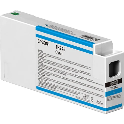 Epson T824 UltraChrome HD Ink Cartridge 350ml - Cyan