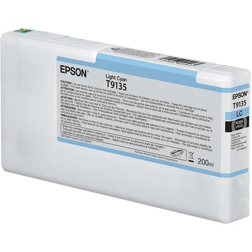 Epson T913 UltraChrome HDX Ink Cartridge 200ml - Light Cyan