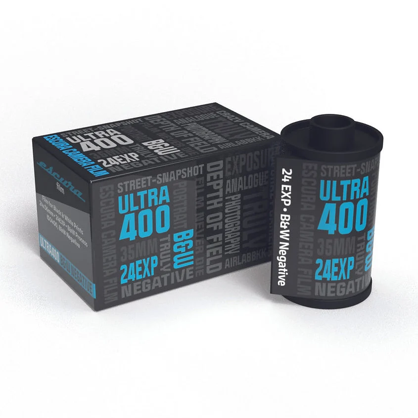 Escura Ultra 400 Black and White Negative Film - 24 Exp - 35mm Roll Film