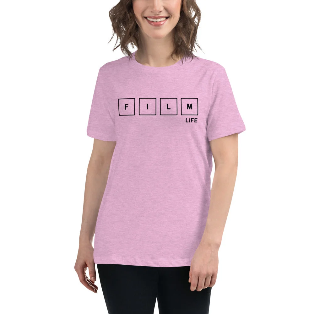 Film Life Block Women's Relaxed T-Shirt