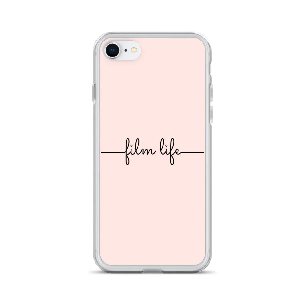 Film Life Cursive iPhone Case