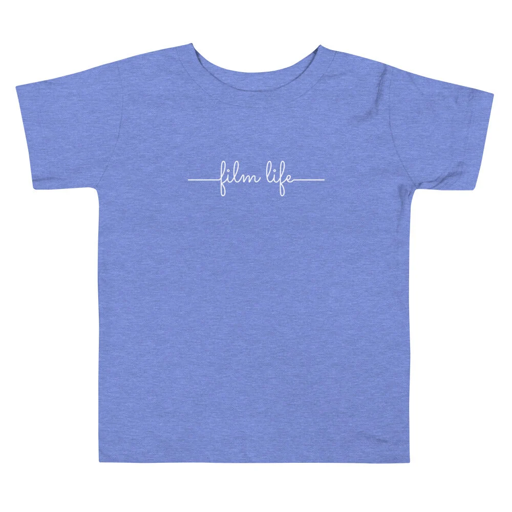 Film Life Cursive Toddler Short Sleeve Tee