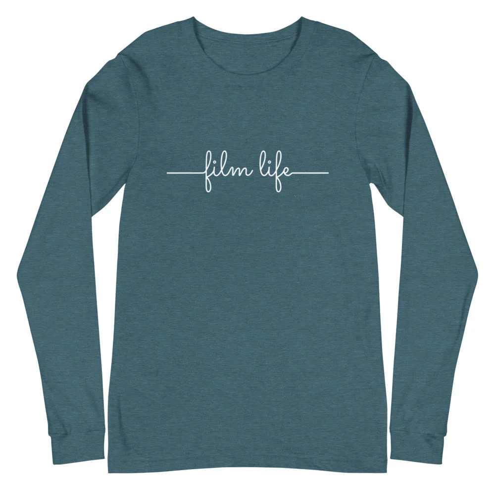 Film Life Cursive Unisex Long Sleeve Tee