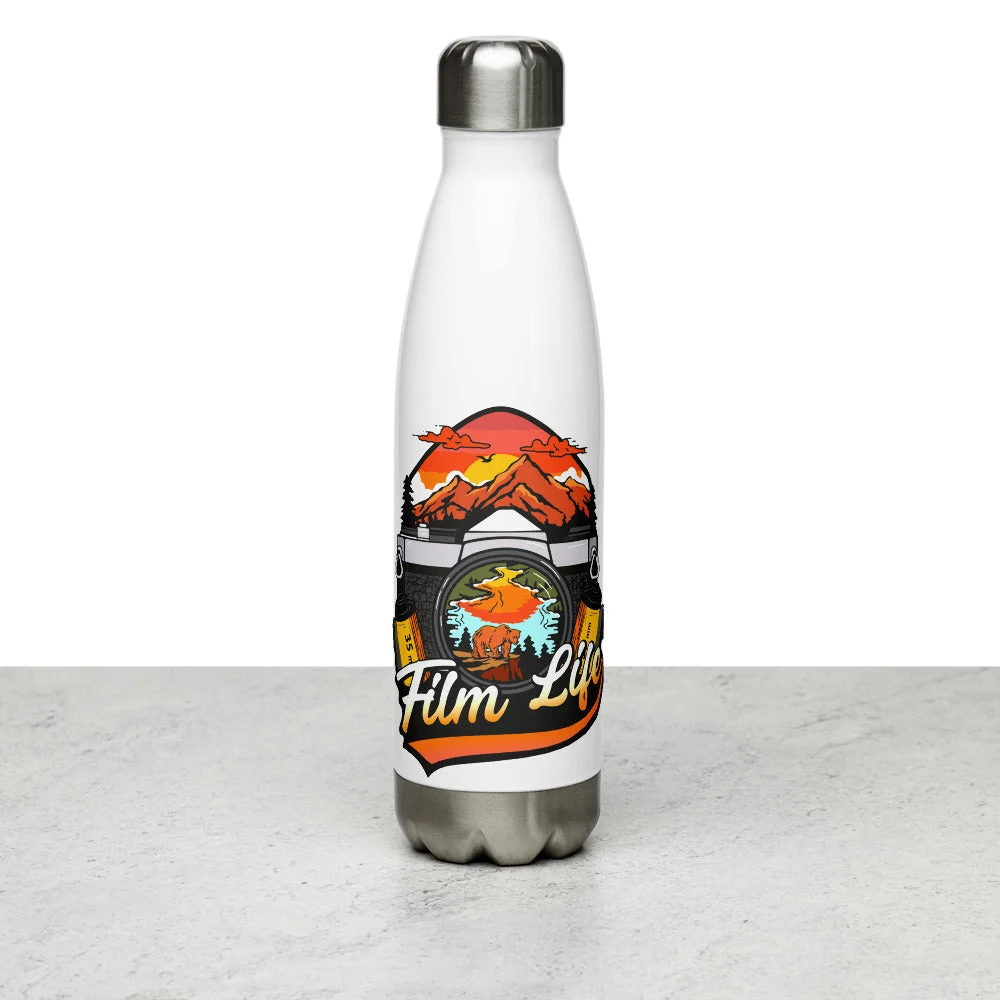 Film Life Outdoors Stainless Steel Water Bottle