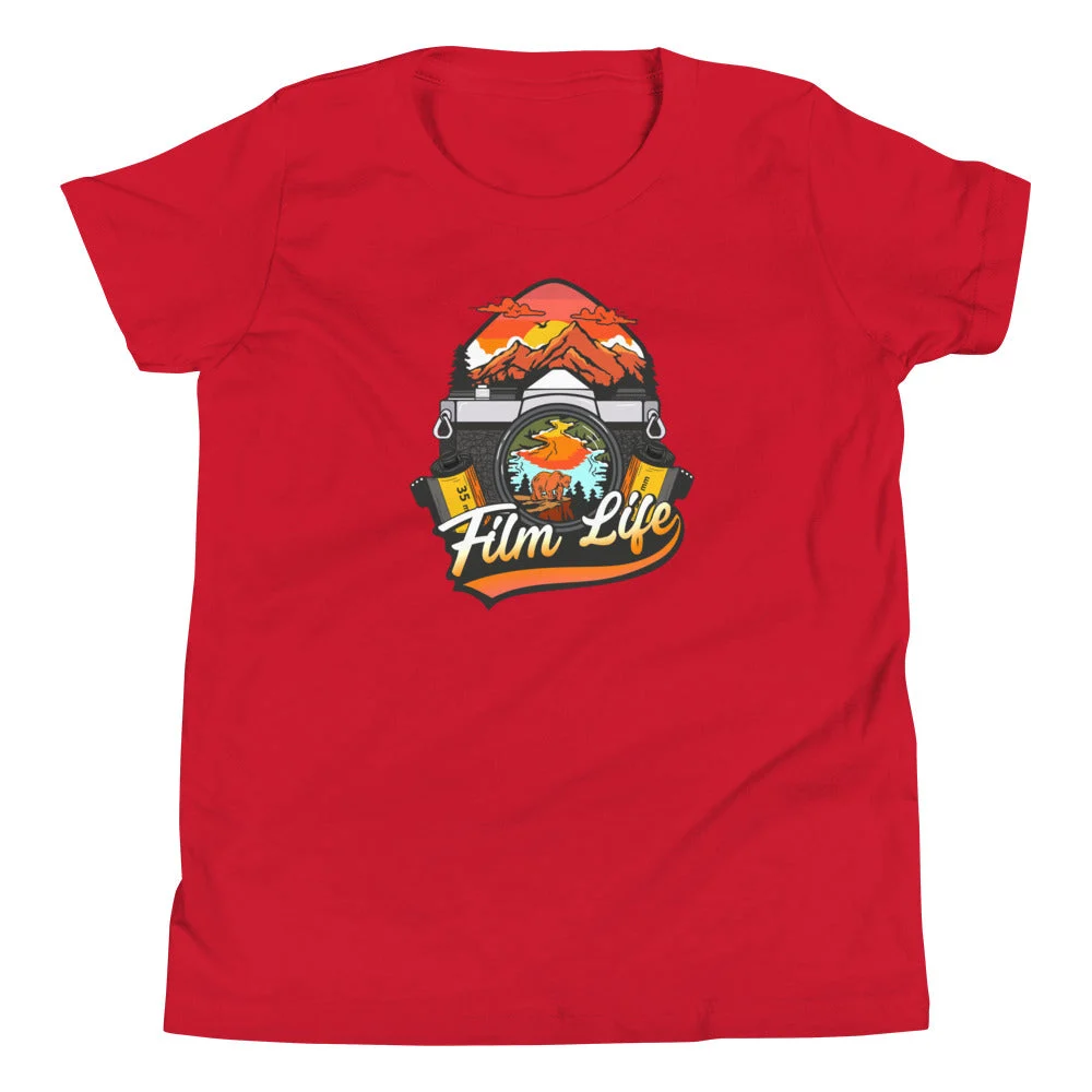 Film Life Outdoors Youth Short Sleeve T-Shirt