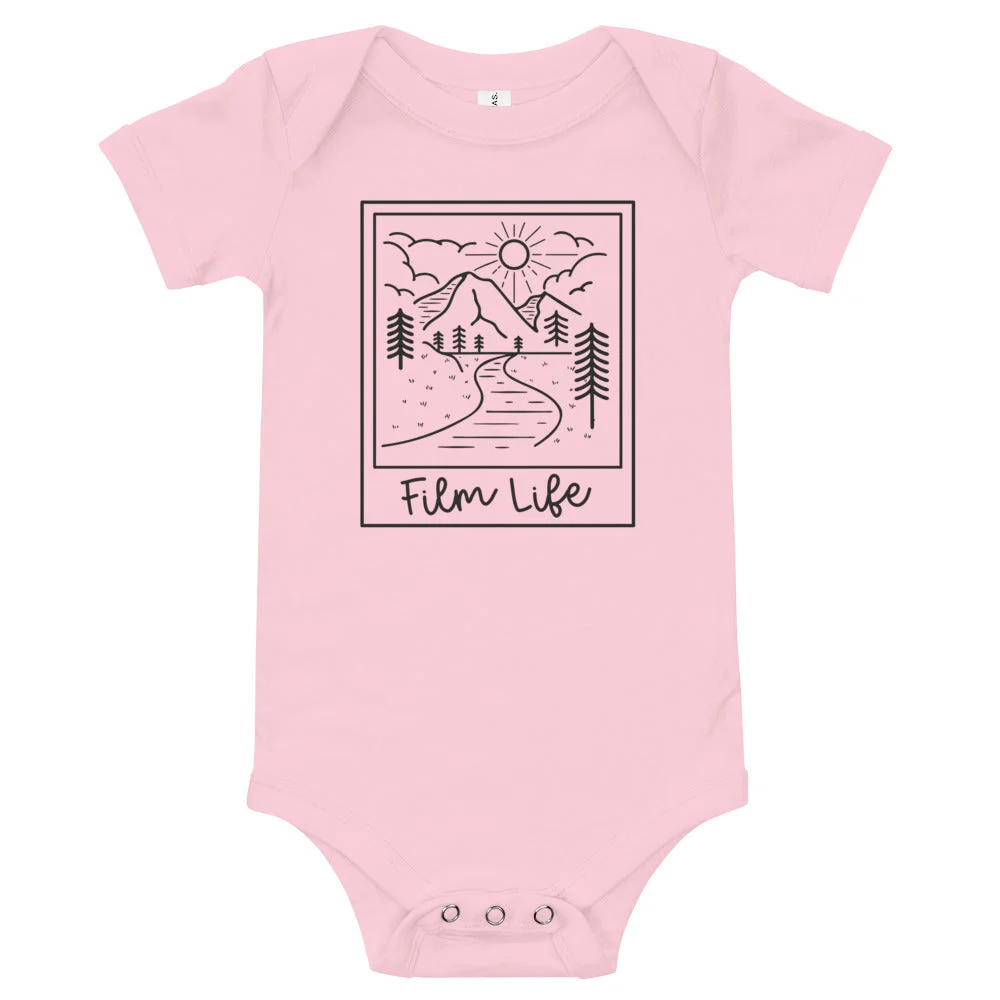 Film Life Polaroid Baby One Piece