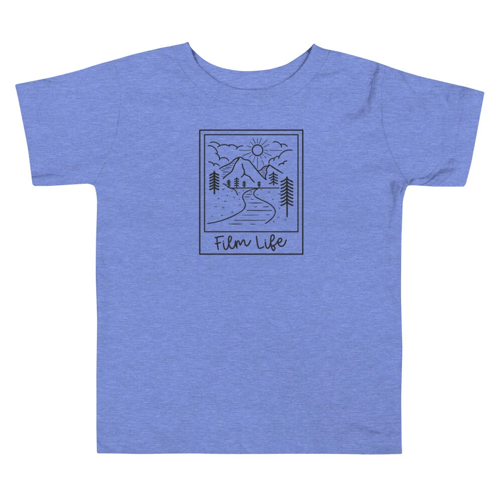 Film Life Polaroid Toddler Short Sleeve Tee