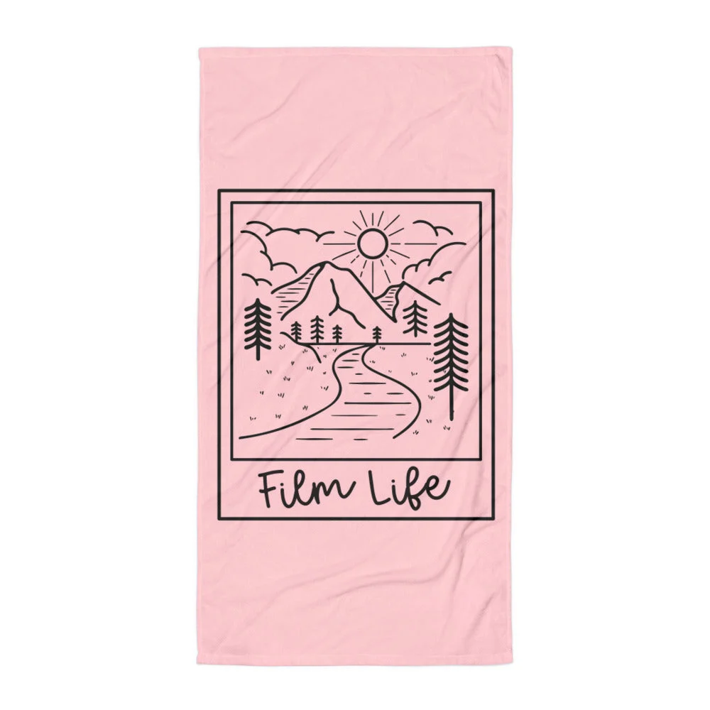 Film Life Polaroid Towel