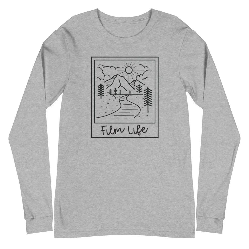 Film Life Polaroid Unisex Long Sleeve Tee