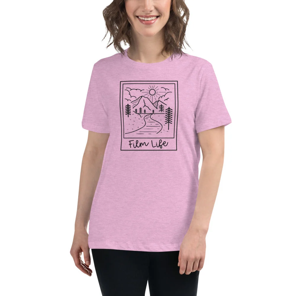 Film Life Polaroid Women's Relaxed T-Shirt