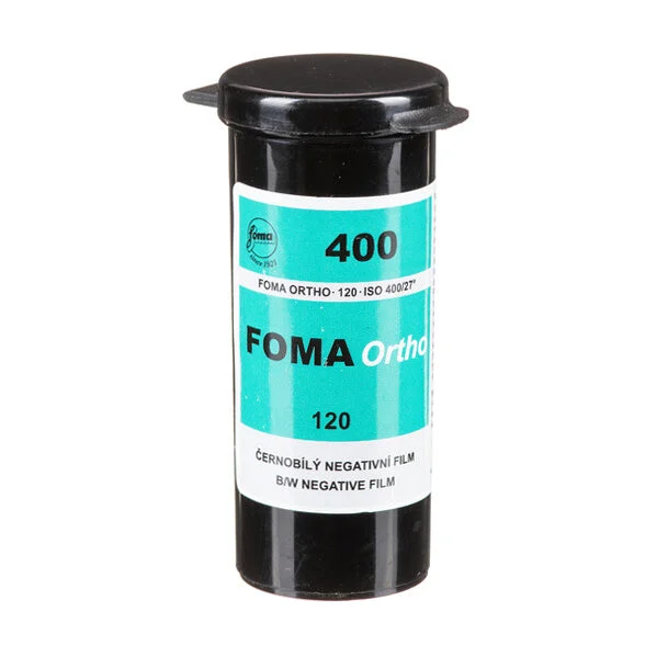 Foma Ortho 400 Black and White Film - 120 Roll Film