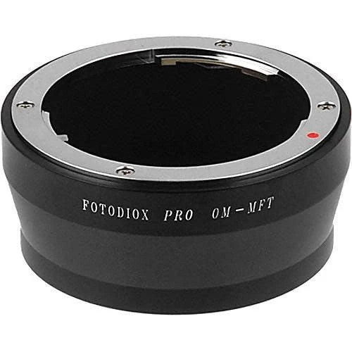 Fotodiox Pro Lens Mount Adapter - Olympus Zuiko (OM) 35mm SLR Lens to Micro Four Thirds (MFT, M4/3) Mount Mirrorless Camera Body