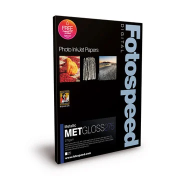 FotoSpeed Metallic Gloss 275 Inkjet Paper - A3 Plus, 25 Sheets