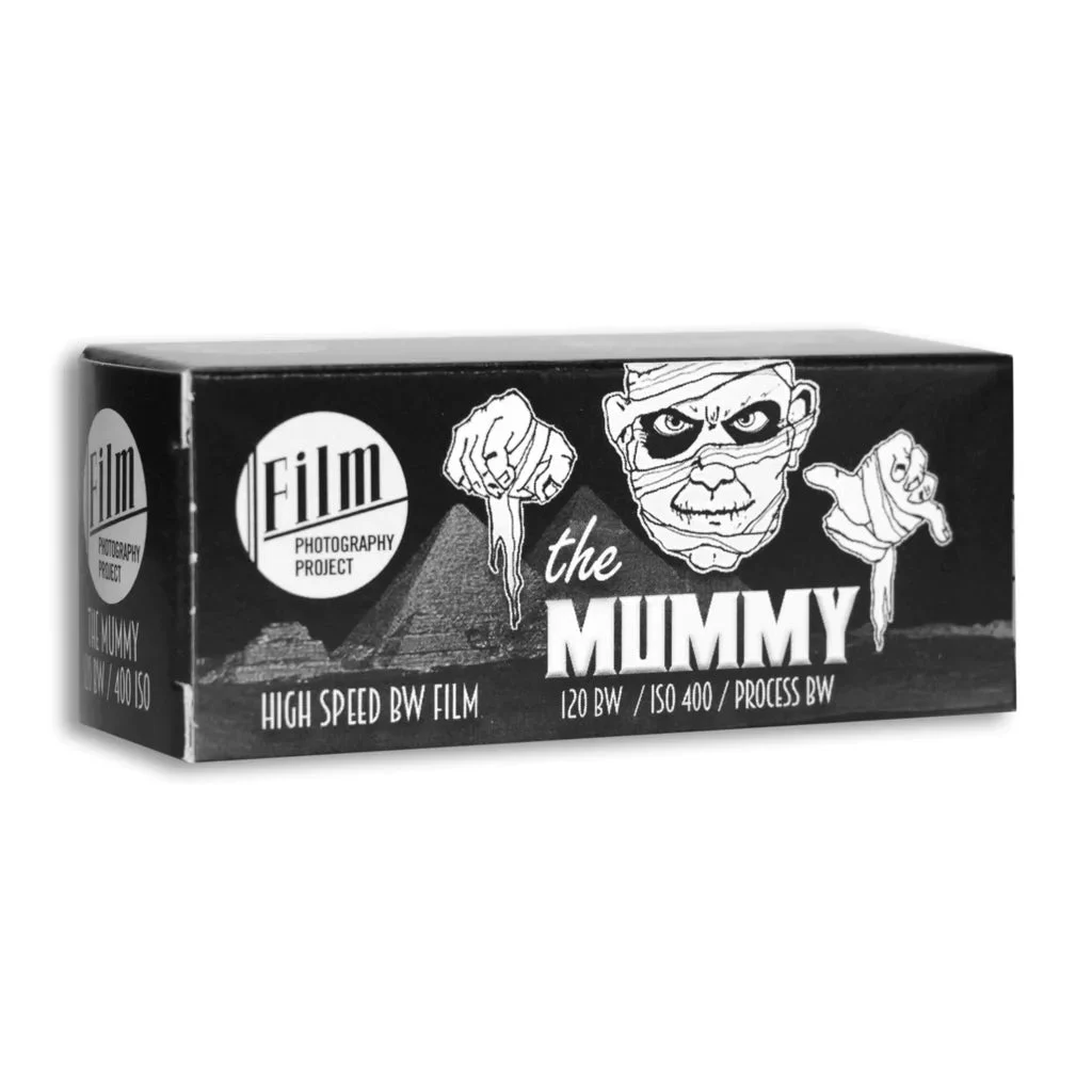FPP Mummy 400 Black and White Negative Film - 120 Roll Film