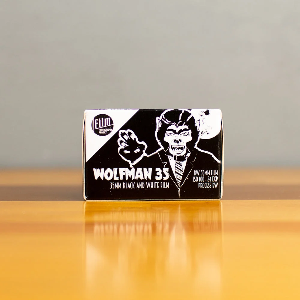 FPP Wolfman 100 35mm B&W 24 Exposure Roll