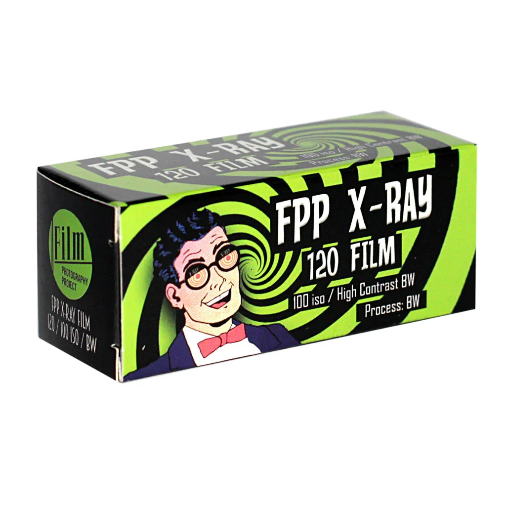 FPP X-Ray Black and White Negative Film - 120 Roll