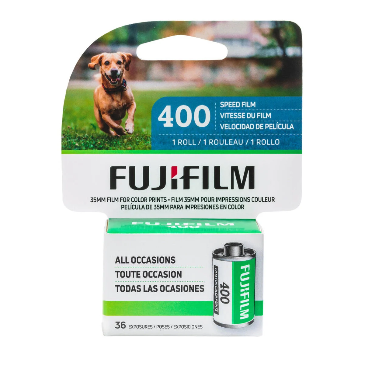 Fuji 400 Color 36 Exposure 35mm Film - Single Roll