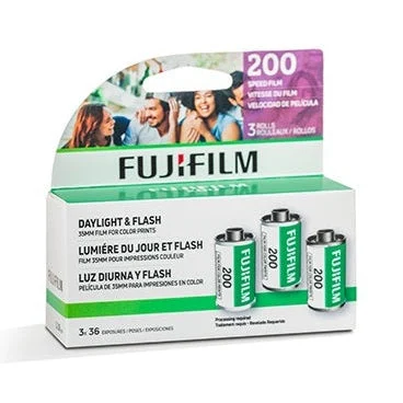 Fuji Fujicolor 200 ASA 36 Exposure 35mm Film - 3 Pack