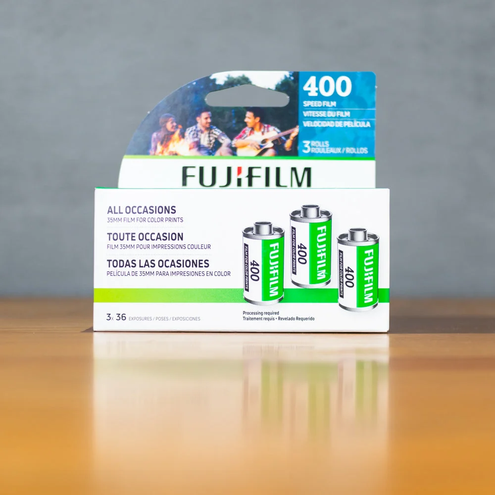 Fujifilm 400 35mm 36 Exposure 3 Roll Pack