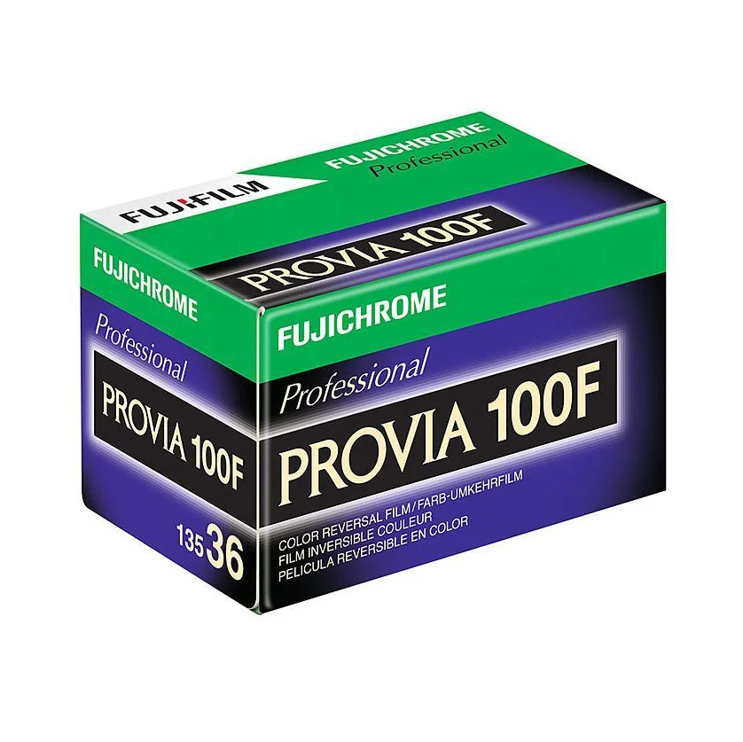 Fujifilm Fujichrome Provia 100F Professional Color Transparency Slide Film - 35mm Roll Film - 36 Exposures