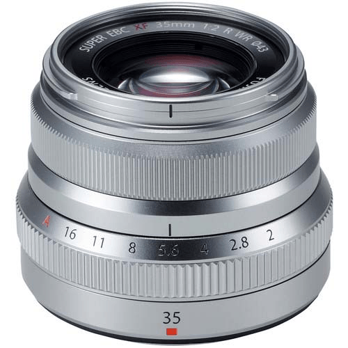 Fujifilm Fujinon XF 35mm f/2 R WR Lens (Silver)