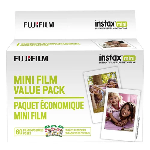 FUJIFILM INSTAX Mini Instant Film - 60 Exposures