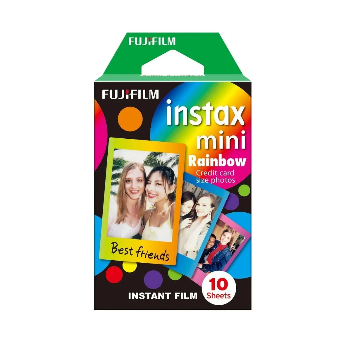 Fujifilm Instax Mini Rainbow Instant Film Pack - 10 Exposures