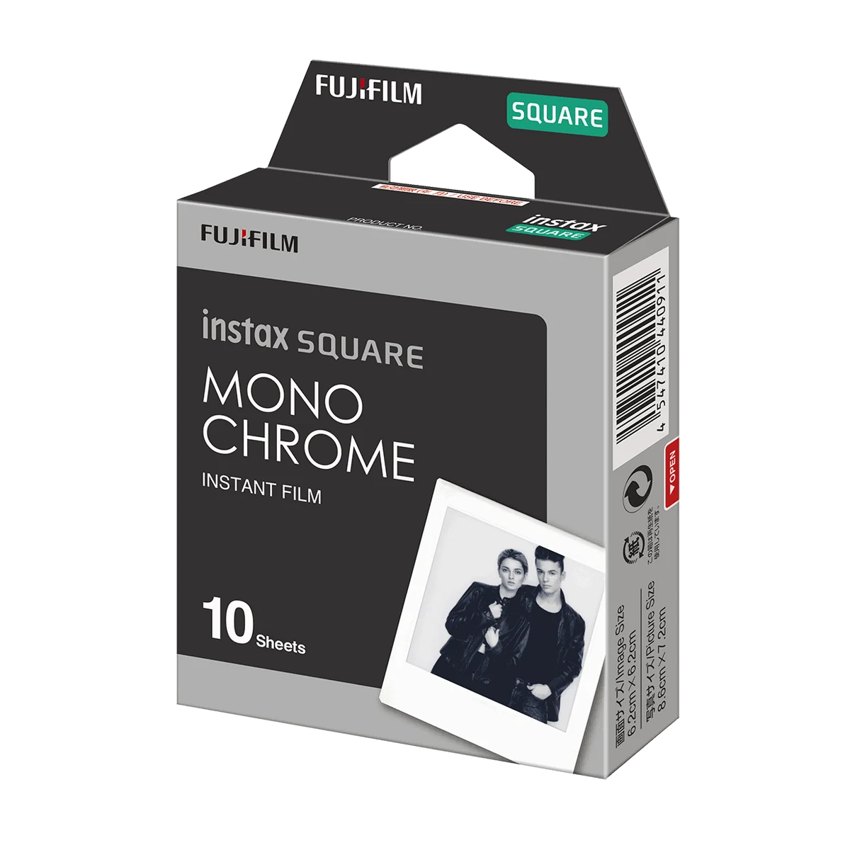 Fujifilm Instax Square Monochrome Instant Film - 10 Exposures