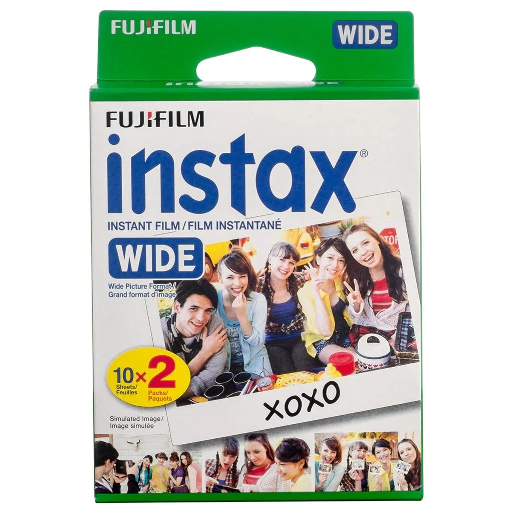FUJIFILM Instax Wide Film - Twin Pack