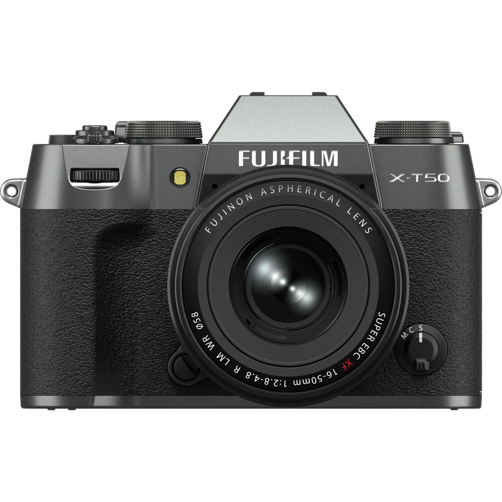 Fujifilm X-T50 with XF16-50mmF2.8-4.8 R LM WR Lens Kit, Charcoal
