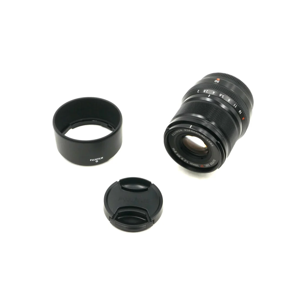 FUJIFILM XF 50mm f/2 R WR Lens (Black)