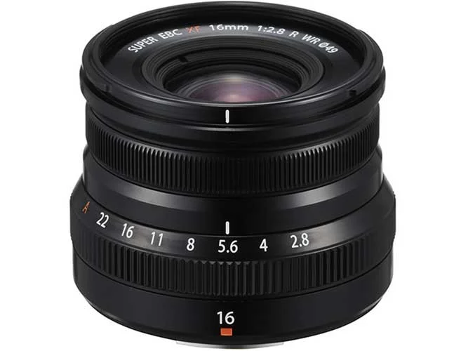 Fujinon XF 16mm F2.8 R WR, BLACK