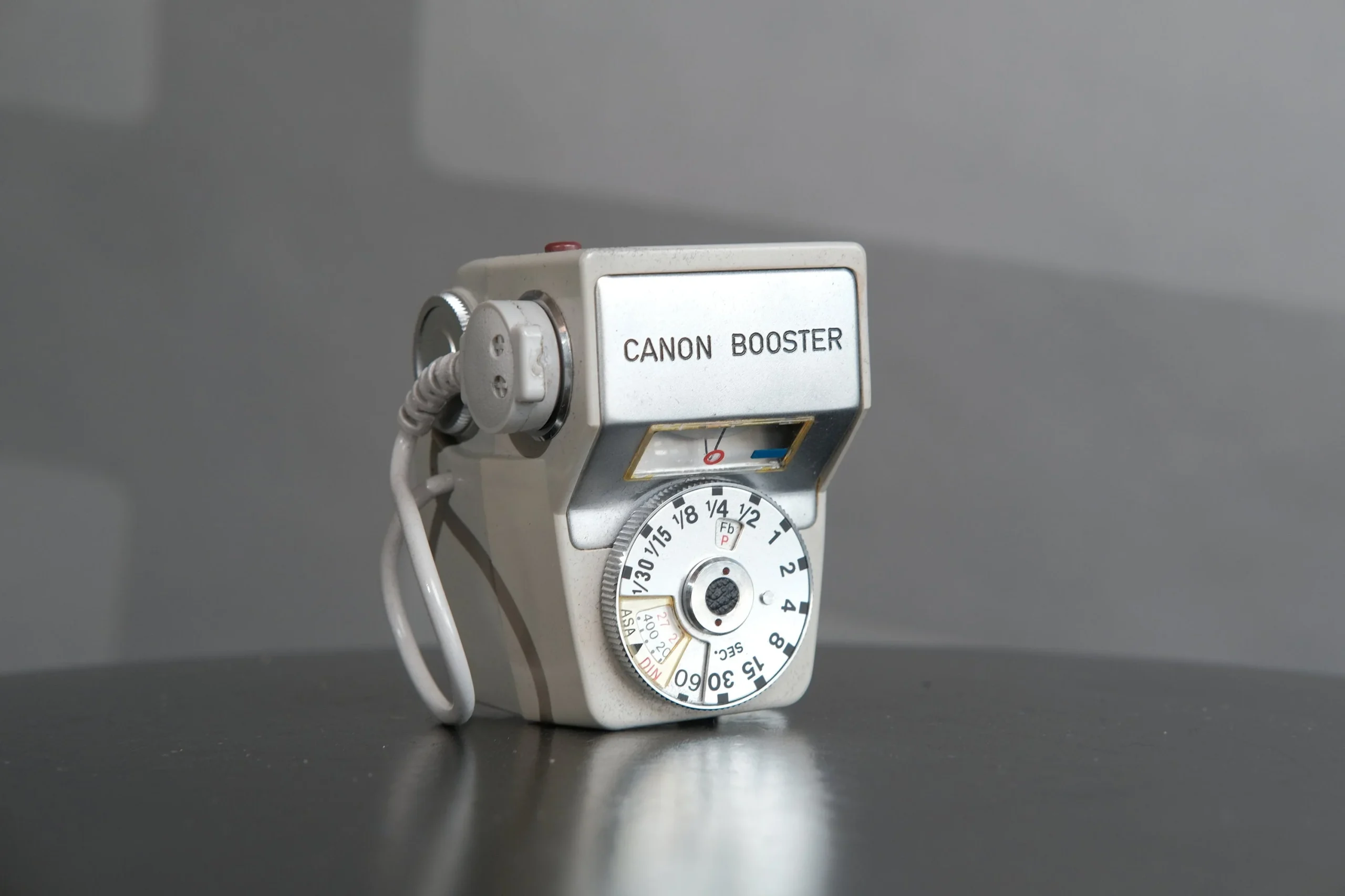 Genuine Canon Camera Booster Light Meter w/ Case For Canon FTB | Untested