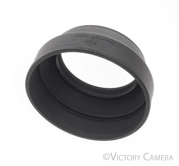 Genuine Mamiya Rubber Shade Lens Hood for RB67 RZ67 127-250mm Lens [EXC+]