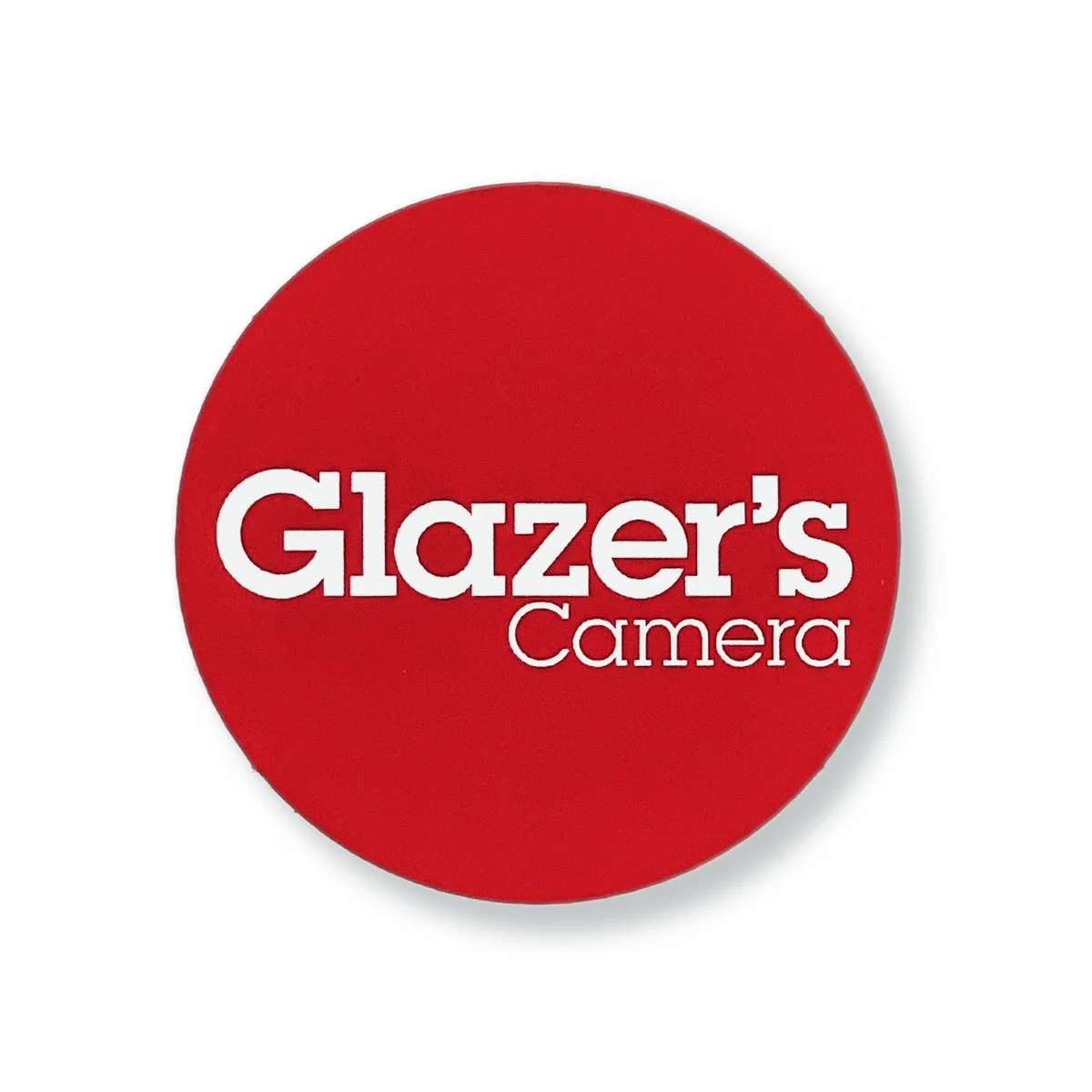 Glazer's Sticker - Red Circle
