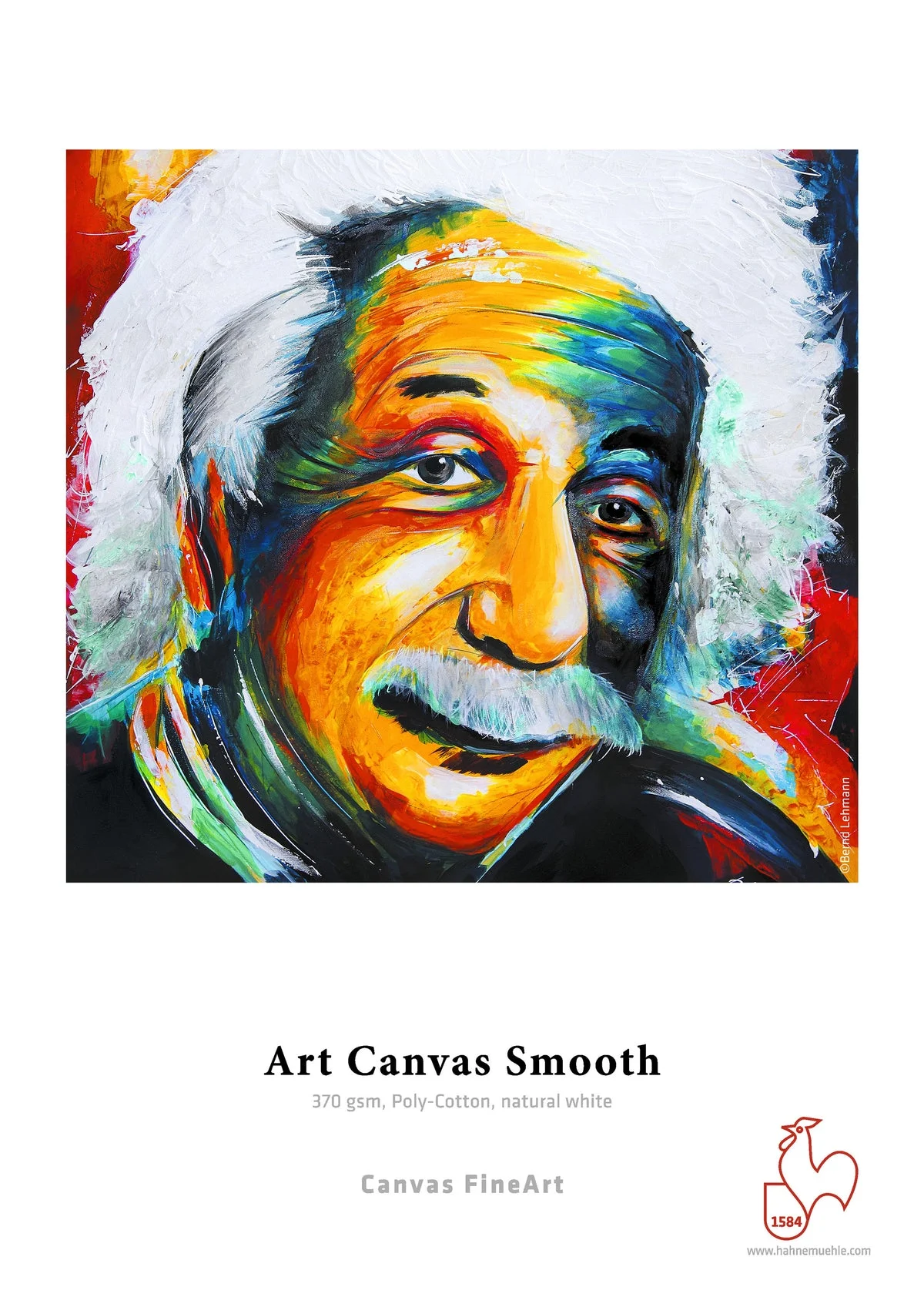 Hahnemühle Art Canvas Smooth 370, 24" x 39' - Roll