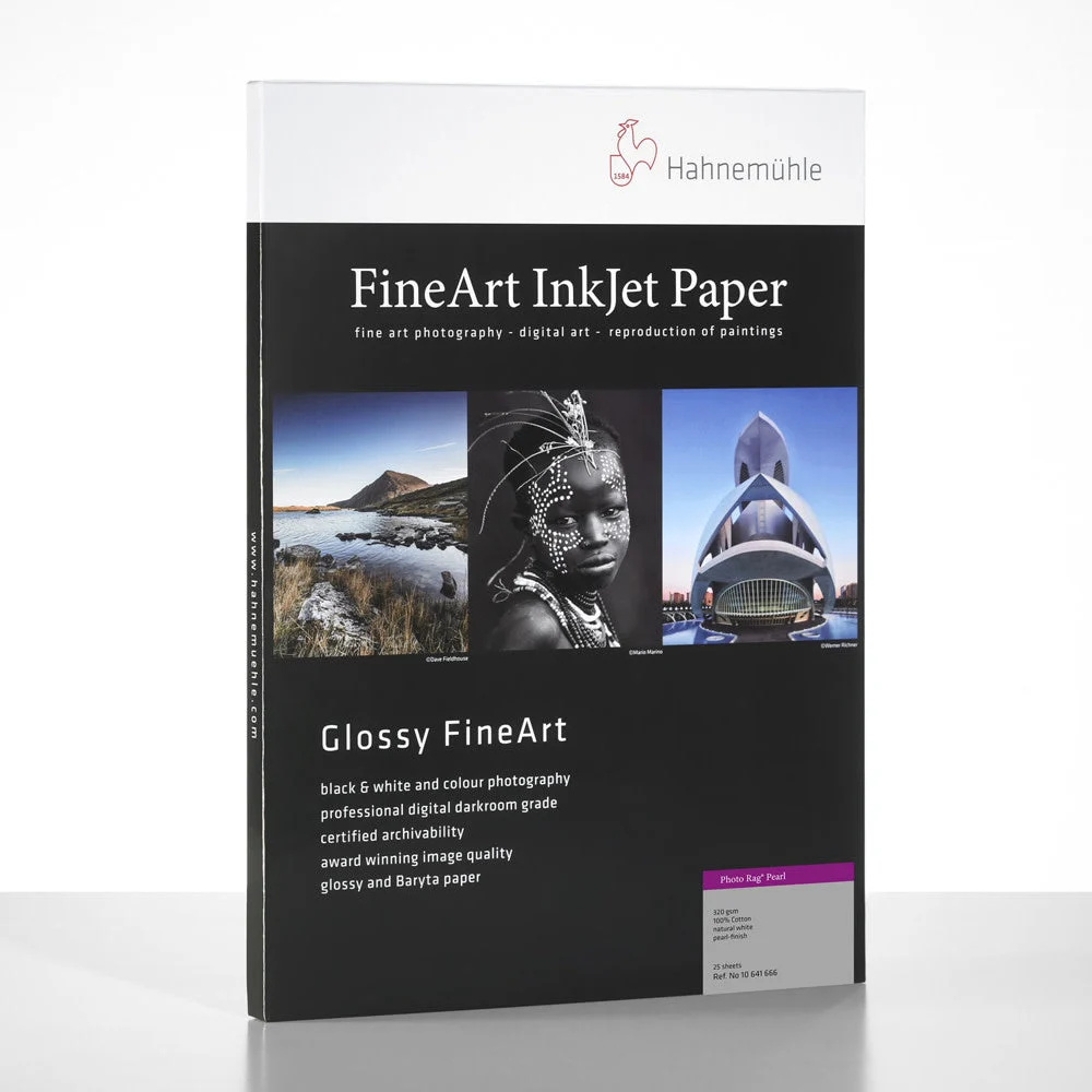 Hahnemühle Photo Rag Pearl Paper - 11x17 - 25 Sheets - 320gsm