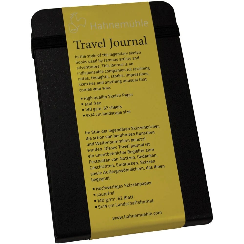Hahnemühle Travel Journal | 3.5 x 5.5" Landscape, 62 Sheets