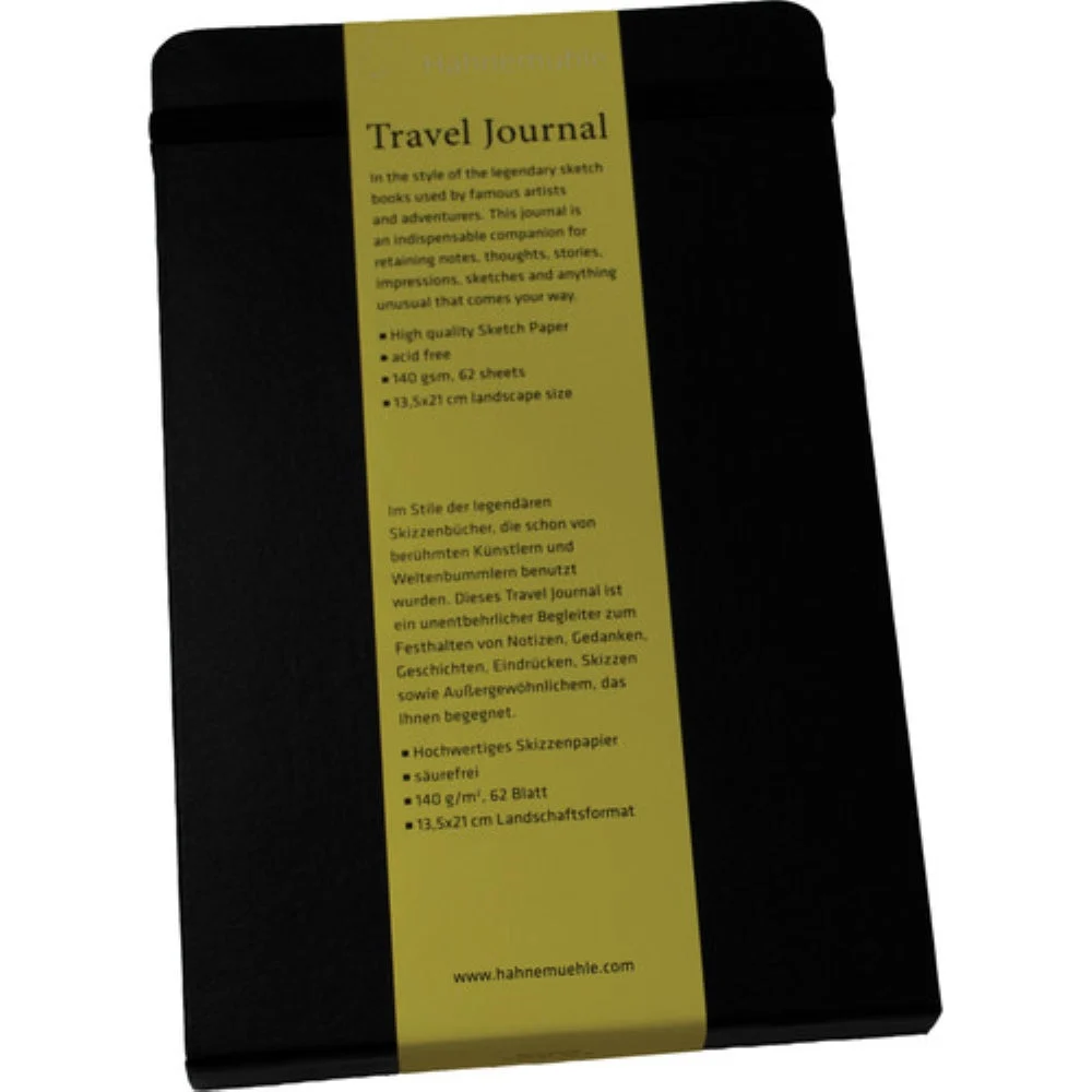 Hahnemühle Travel Journal | 5.3 x 8.3" Landscape, 62 Sheets