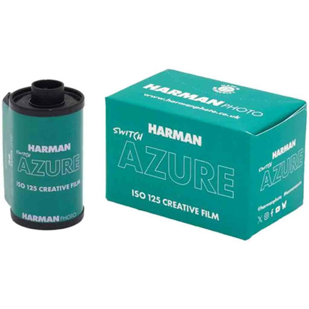 Harman Switch Azure 125 35mm Color Film Roll, 36 Exposures