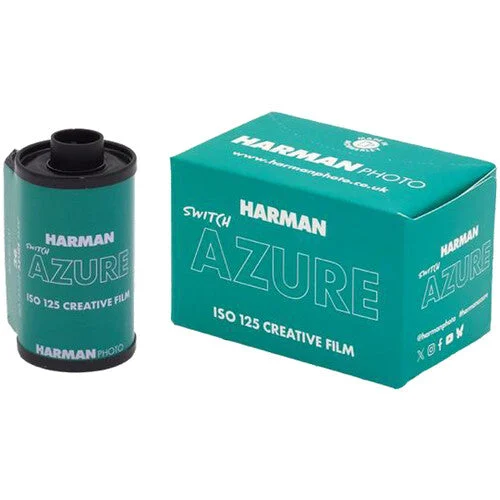 HARMAN technology SWITCH AZURE 125 Color Negative Film (35mm Roll Film, 36 Exposures)