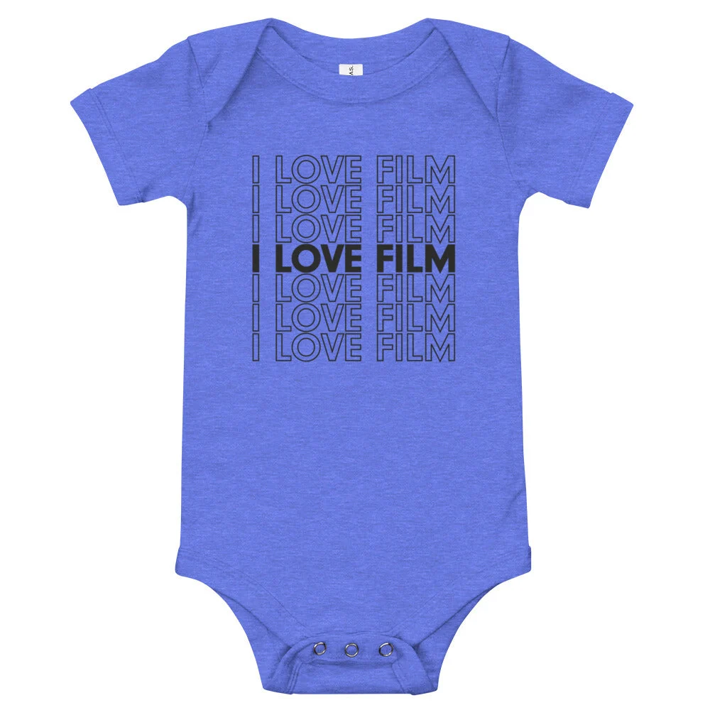 I Love Film Baby One Piece