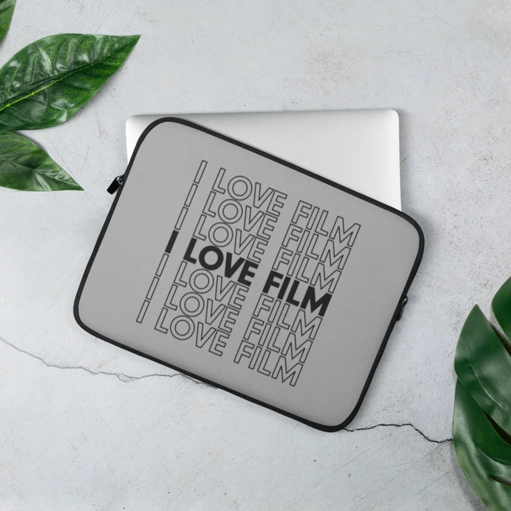 I Love Film Laptop Sleeve