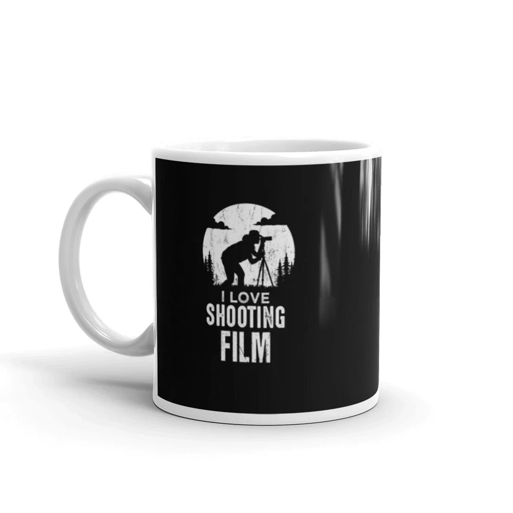 I Love Shooting Film Mug