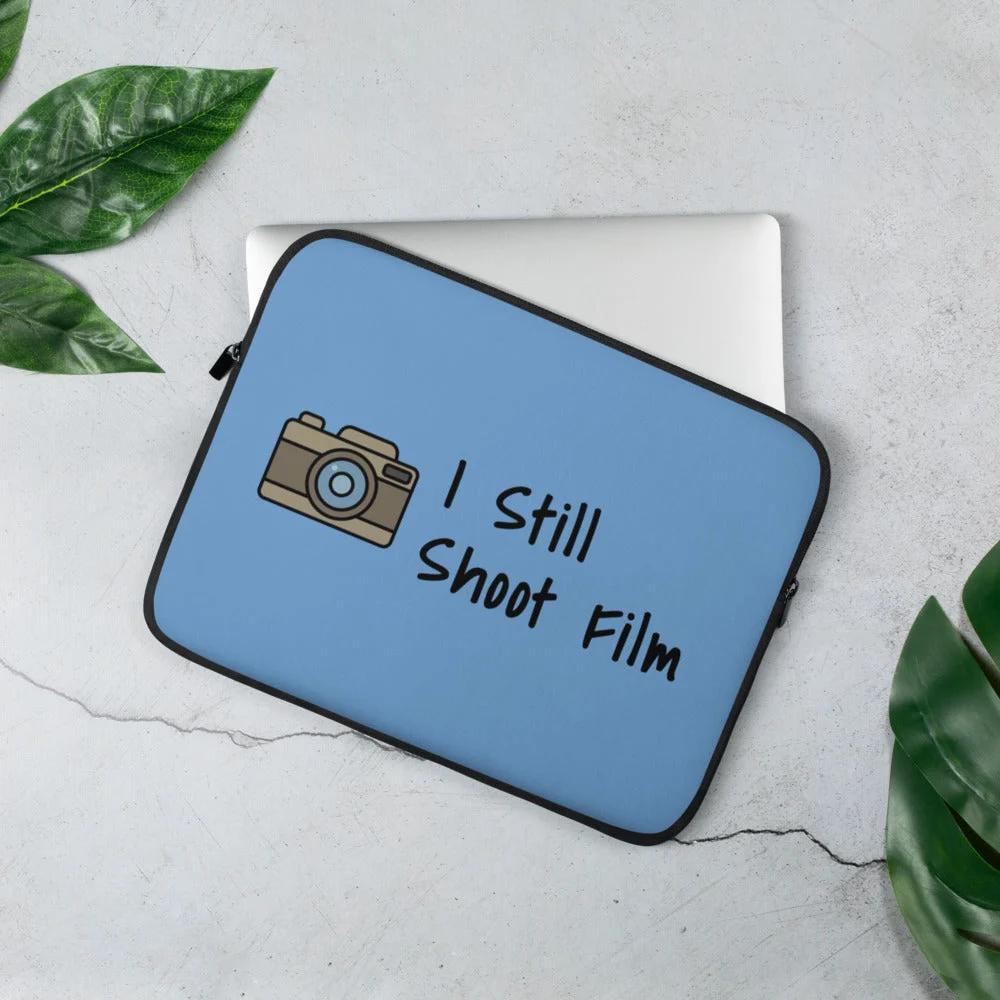 I Still Shoot Film Laptop Sleeve