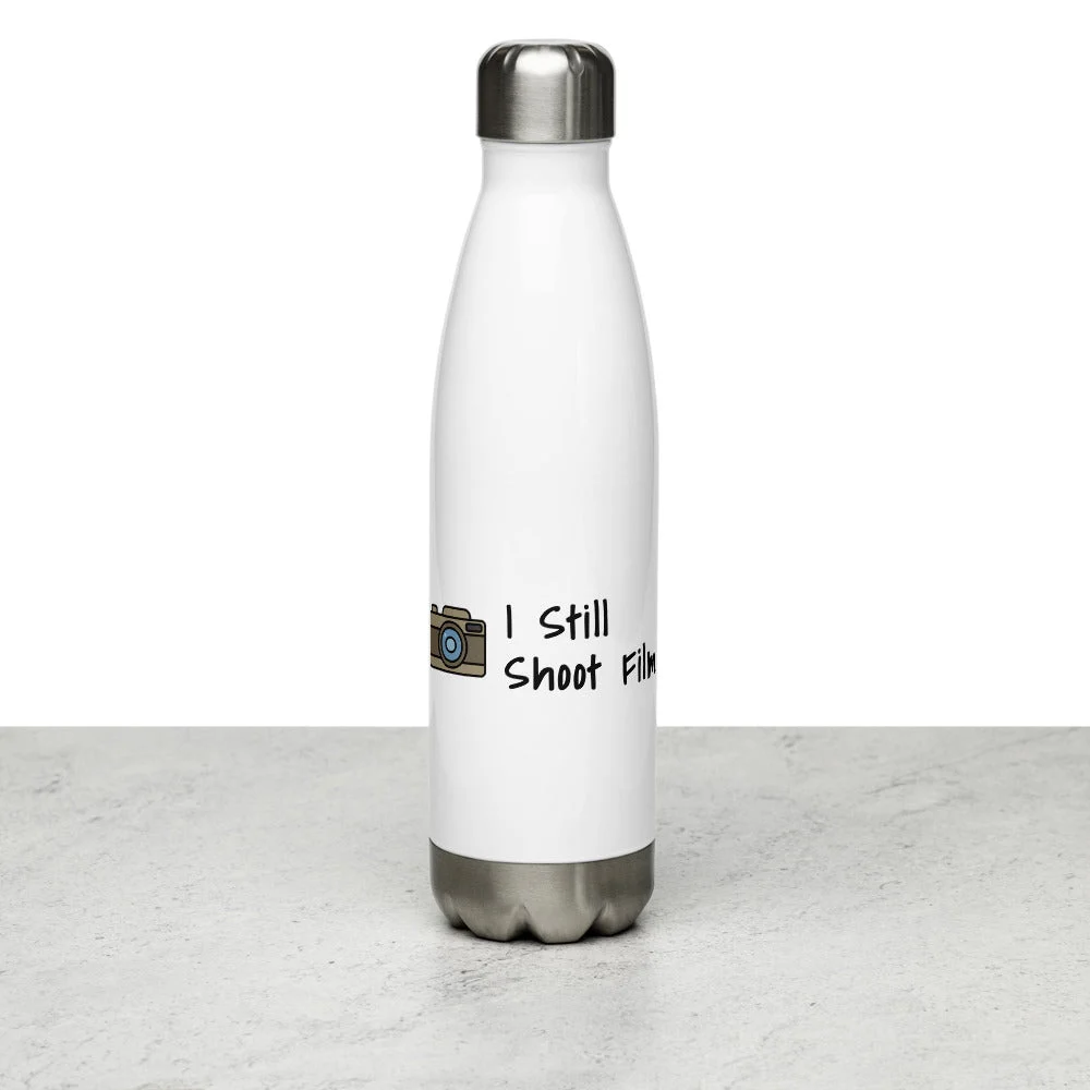 I Still Shoot Film Stainless Steel Water Bottle